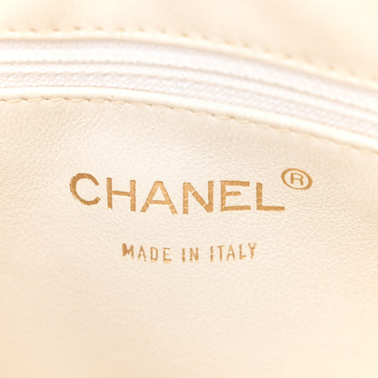 Chanel Caviar Quilted Camera Case White 6 of 10