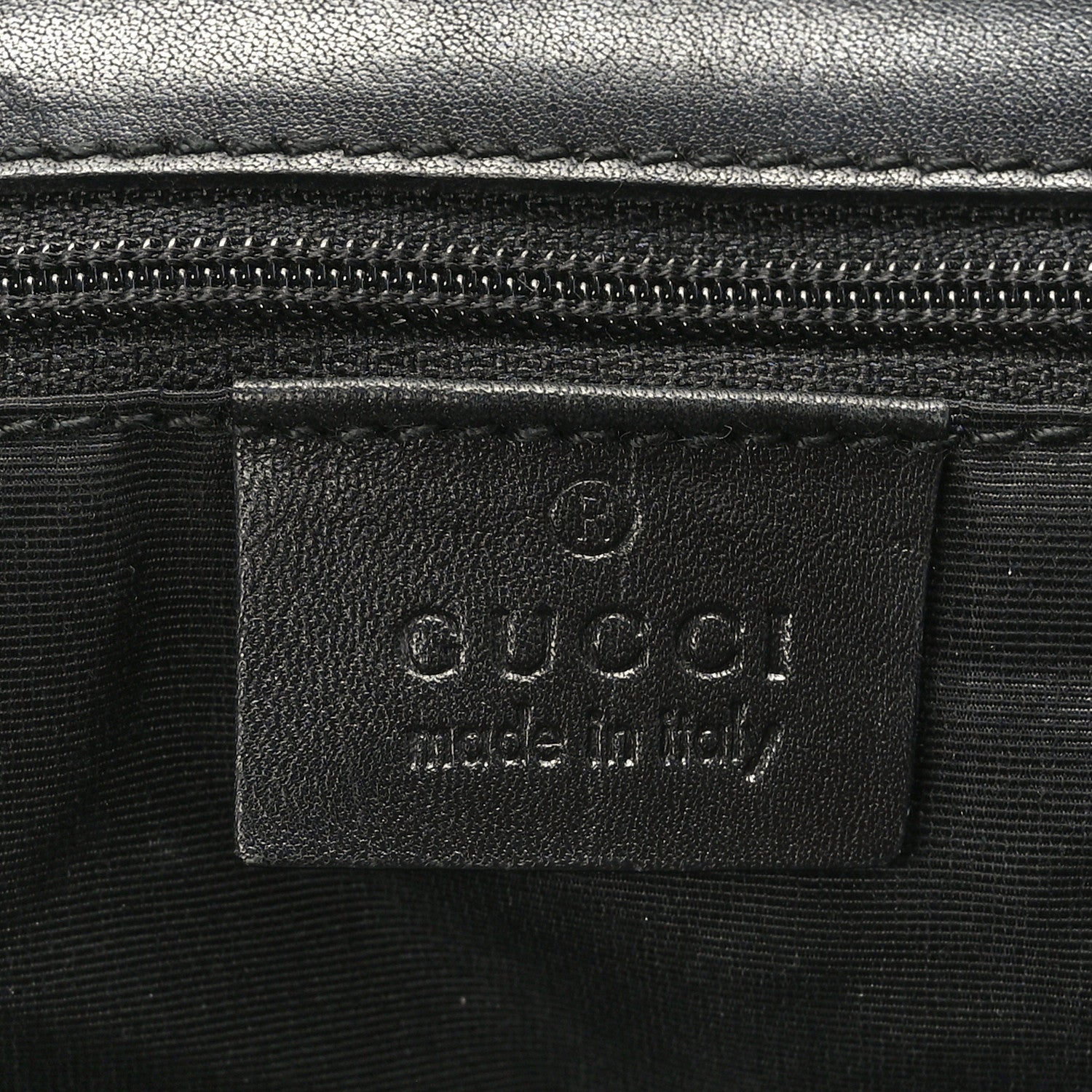 Gucci Monogram Large Bucket Tote Black 6 of 9