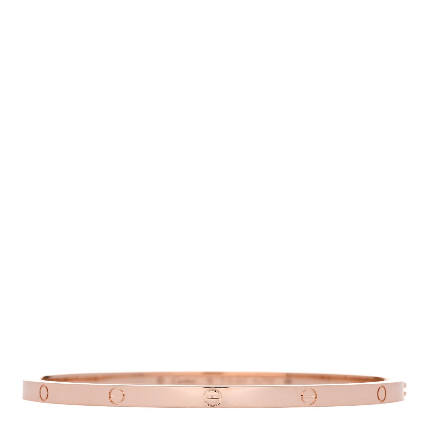 18K Pink Gold Small LOVE Bracelet 19
