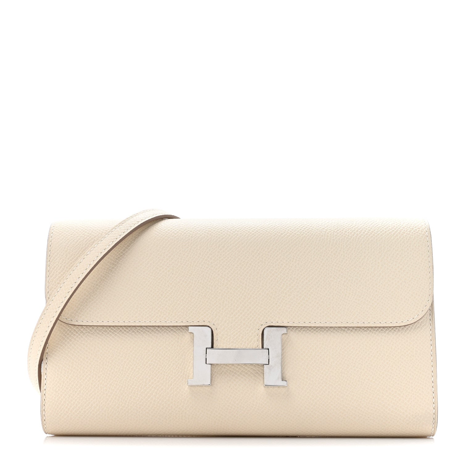 Hermes Epsom Constance Long To Go Wallet Craie 1 of 12
