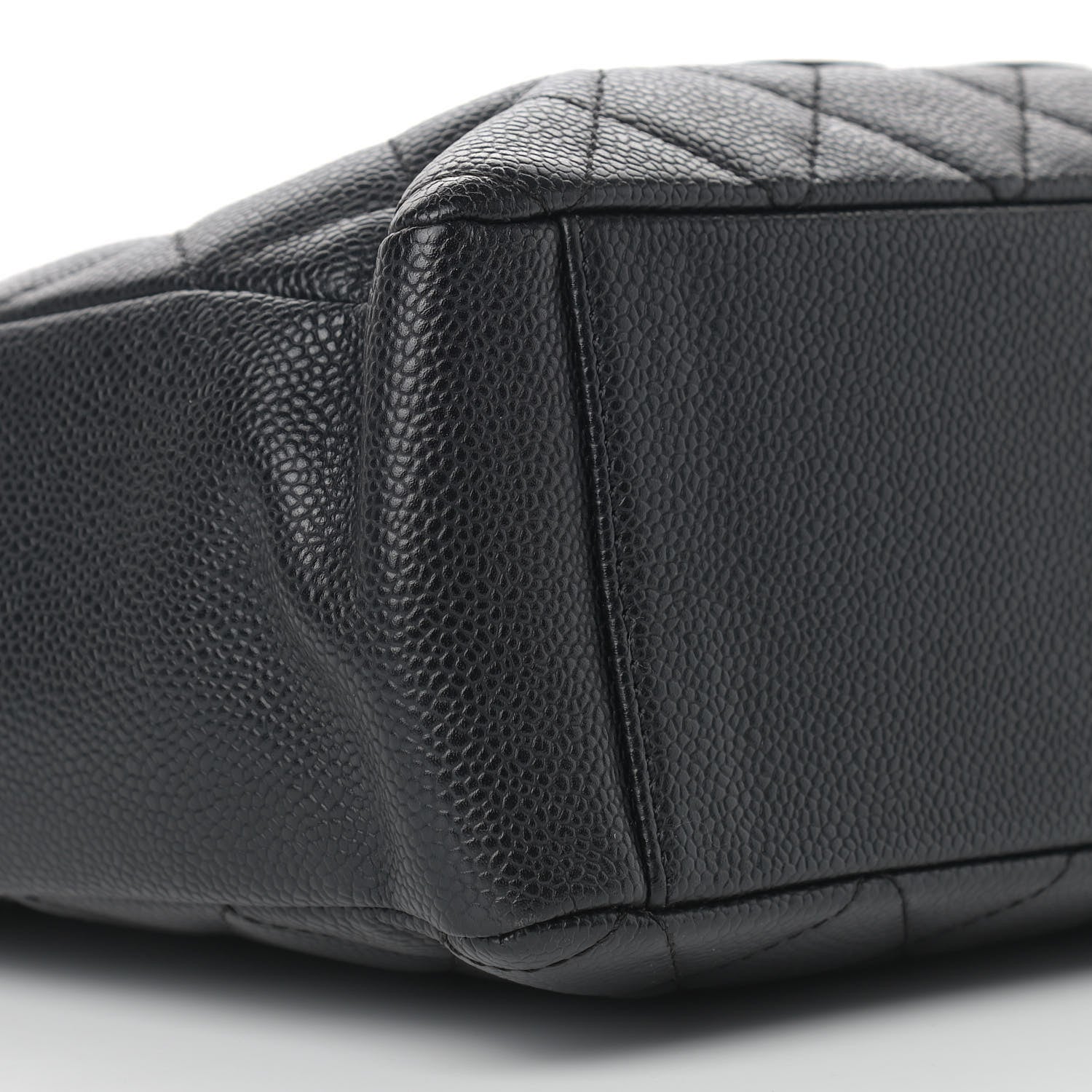 Chanel Caviar Quilted Petit Shopping Tote PST Black 8 of 11