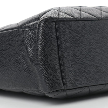 Chanel Caviar Quilted Petit Shopping Tote PST Black 8 of 11