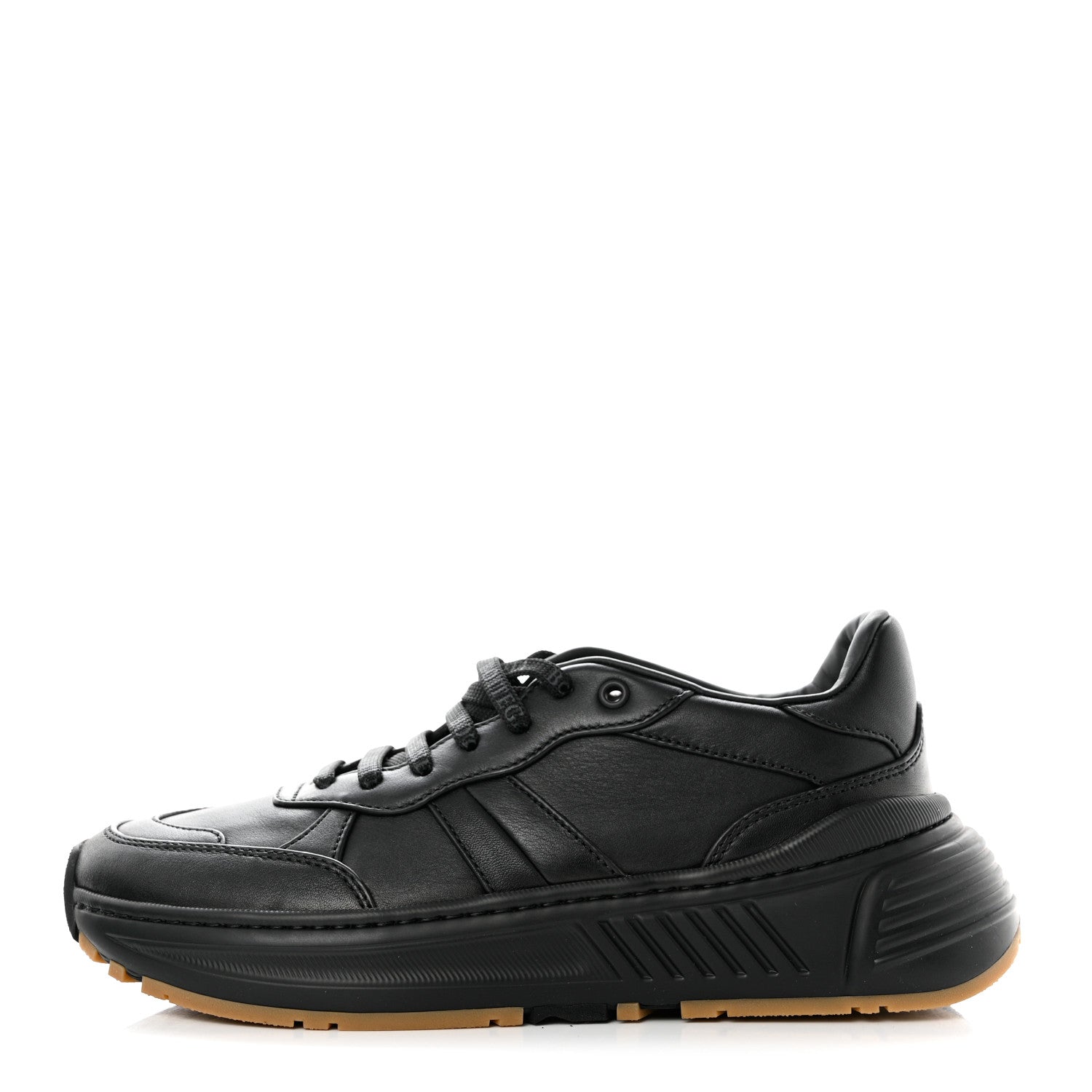 Bottega Veneta Calfskin Mens The Speedster Sneakers 40 Black 1 of 8