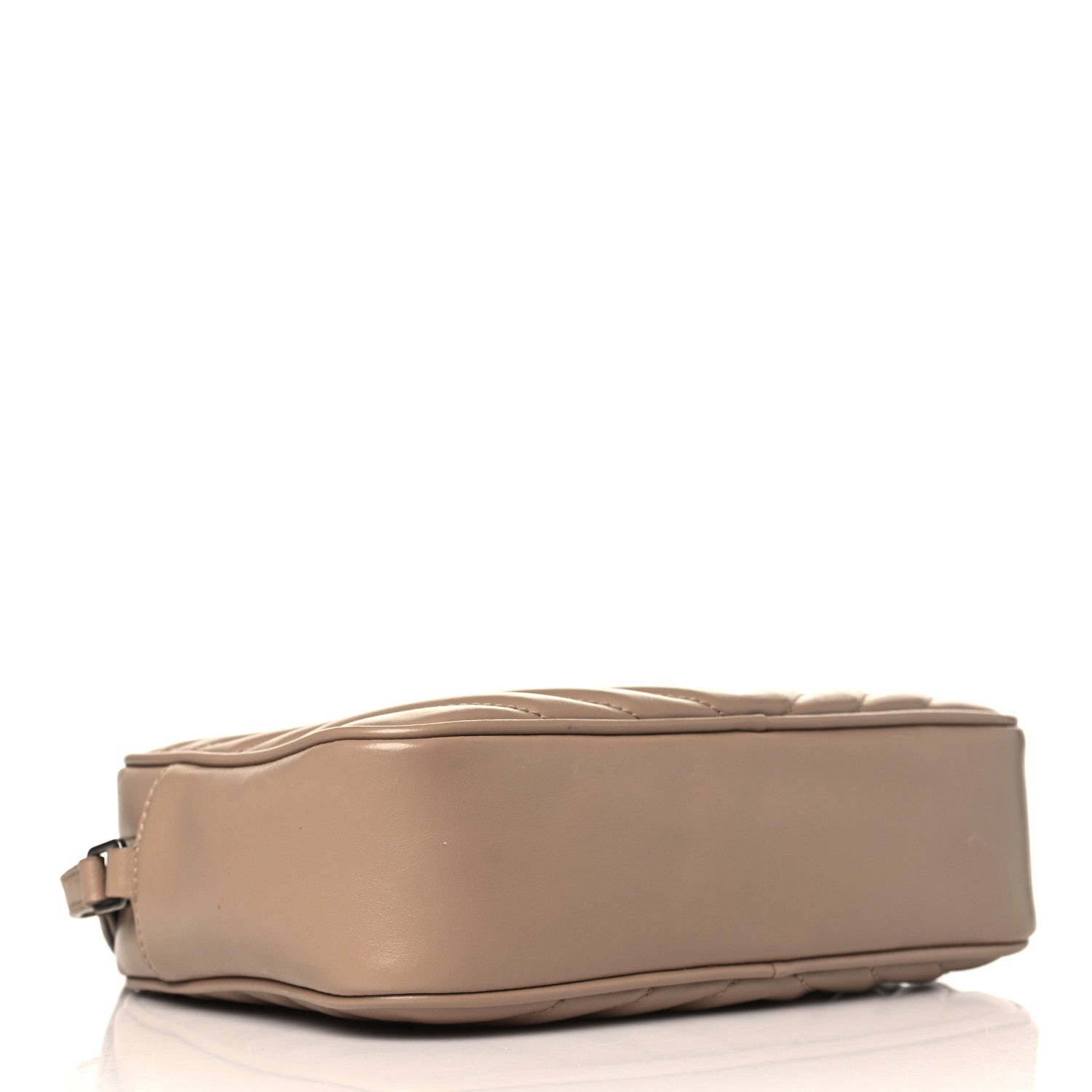Saint Laurent Calfskin Matelasse Monogram Lou Camera Bag Dark Beige 3 of 10