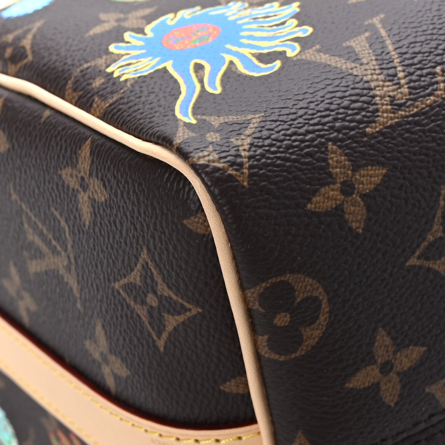 Louis Vuitton LV X YK Monogram Embroidered My Eternal Soul Speedy Bandouliere 25 Multicolor 10 of 11