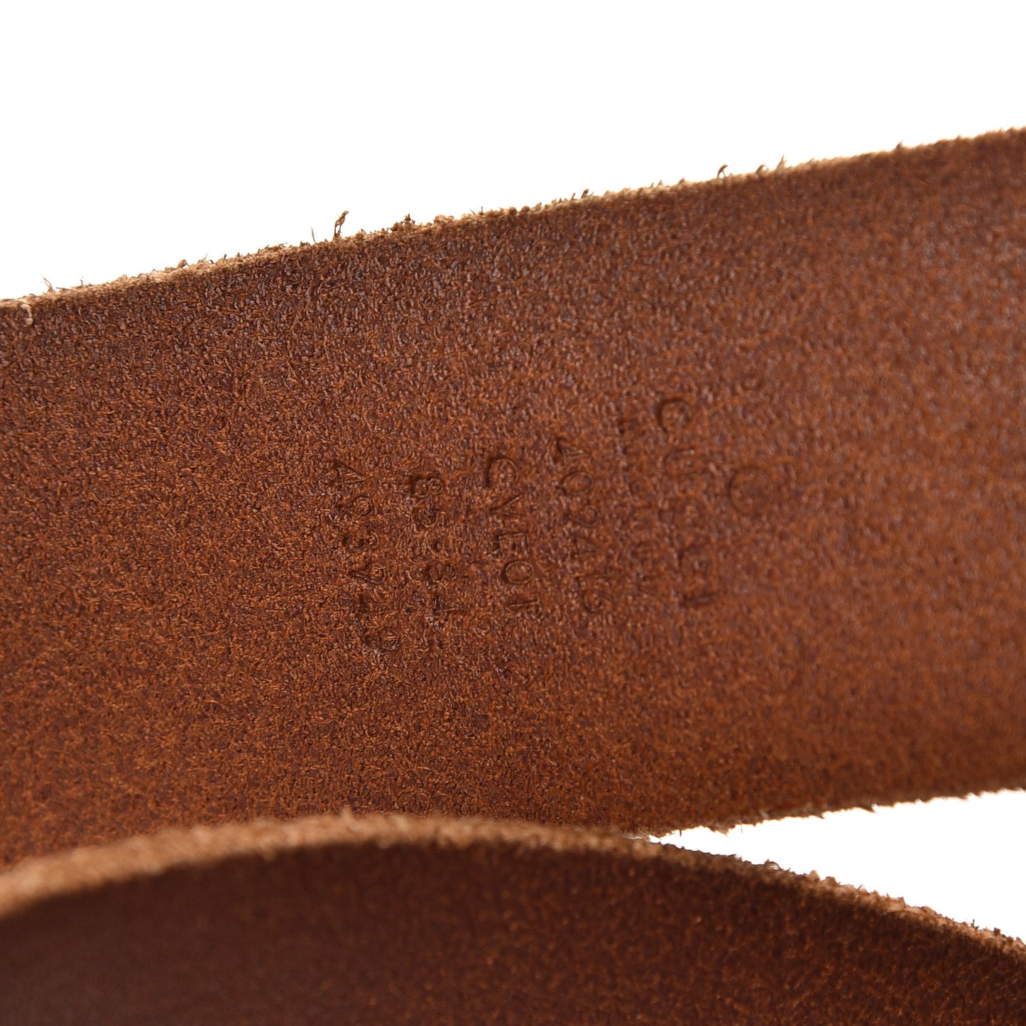 Faded Calfskin Double G 40mm Belt 85 34 Cuir