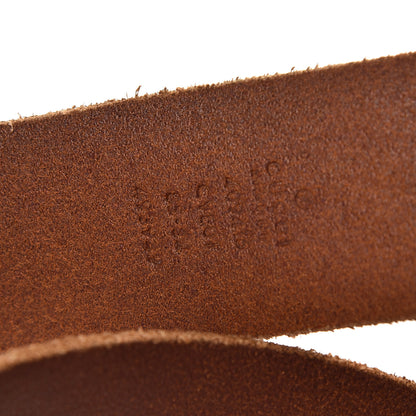 Gucci Faded Calfskin Double G 40mm Belt 85 34 Cuir 6 of 7