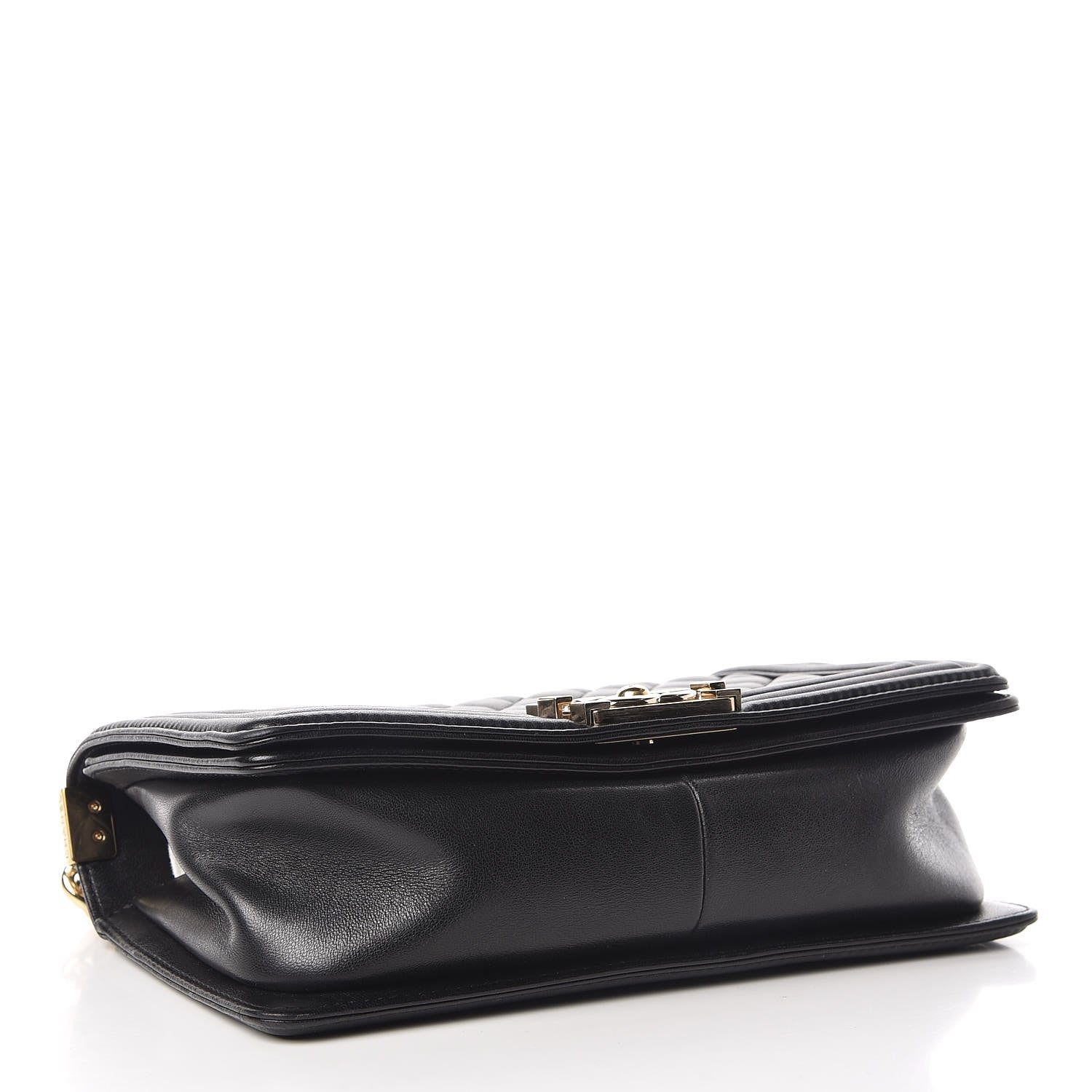 Chanel Lambskin Quilted Medium Boy Flap Black 4 of 9