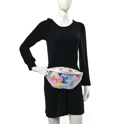 Louis Vuitton Monogram Watercolor Discovery Bumbag Multicolor 2 of 8