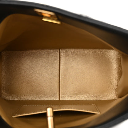 Chanel Lambskin Quilted Small Pearl Crush Hobo Black 5 of 11
