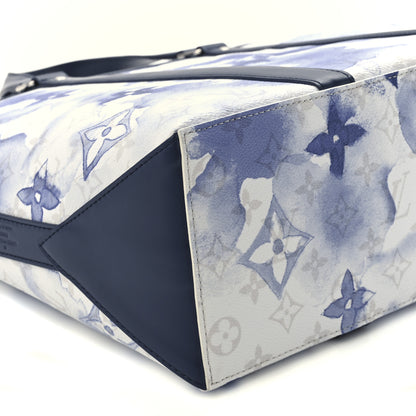 Louis Vuitton Monogram Watercolor Weekend Tote PM Blue 12 of 14