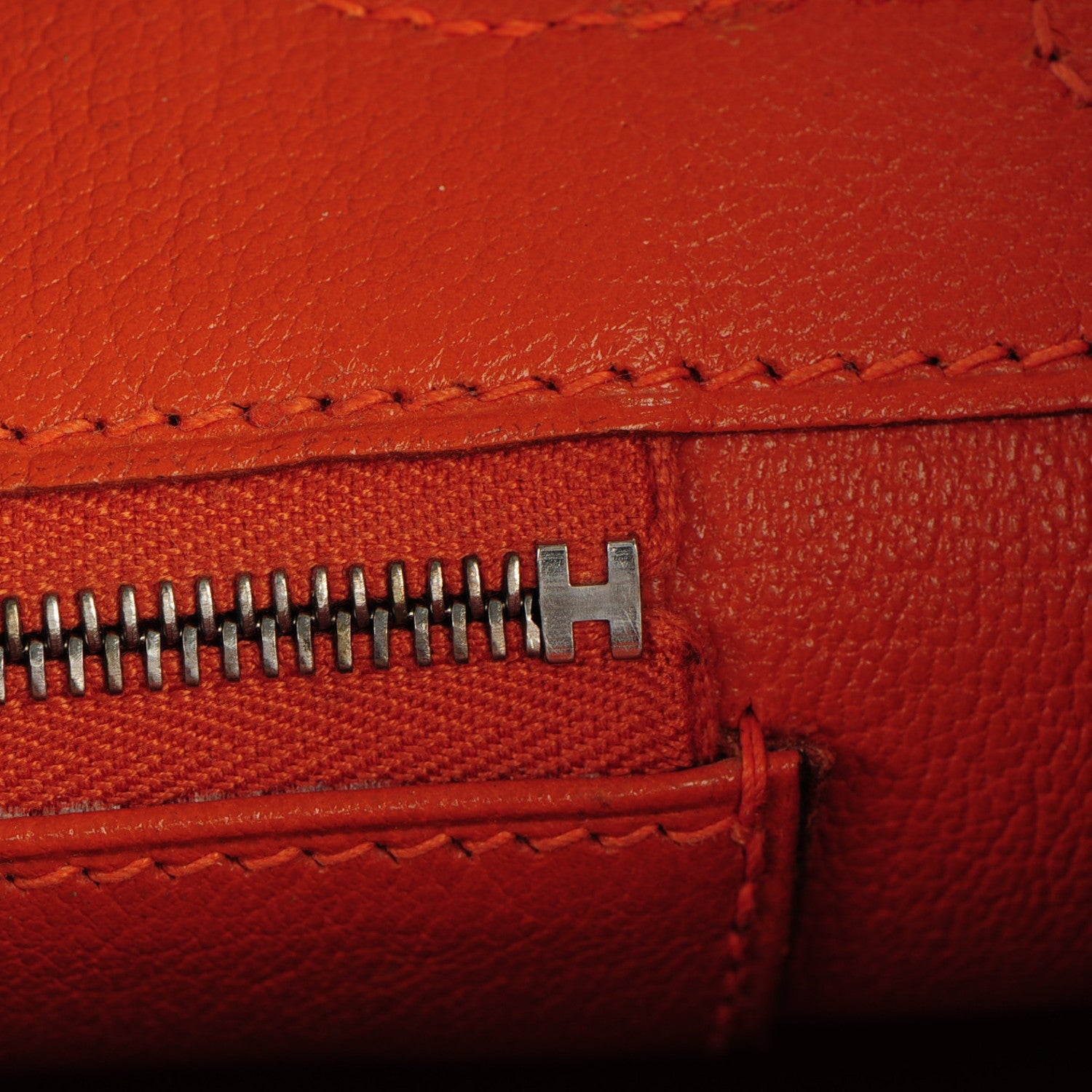 Hermes Chevre de Coromandel Birkin 30 Potiron 18 of 28
