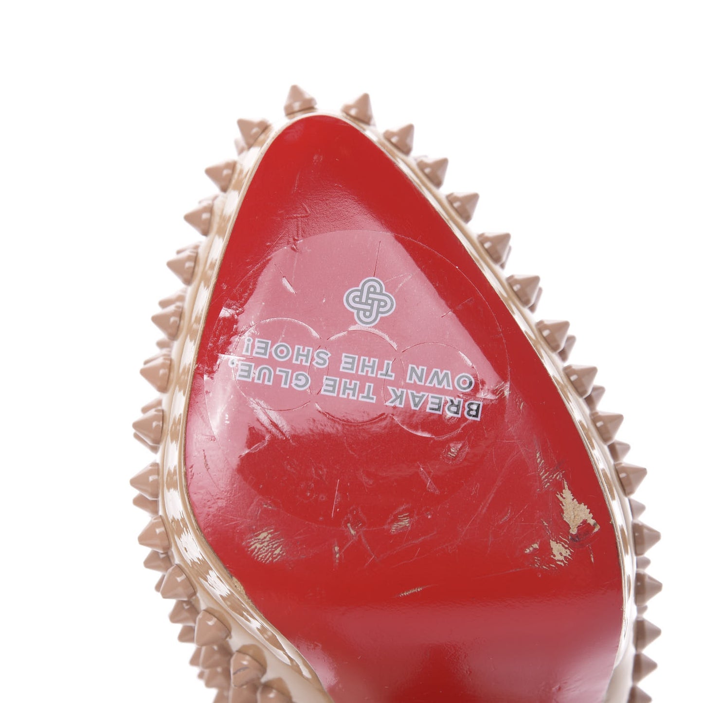 Patent Alti Spikes 140 Pumps 40.5 Nude