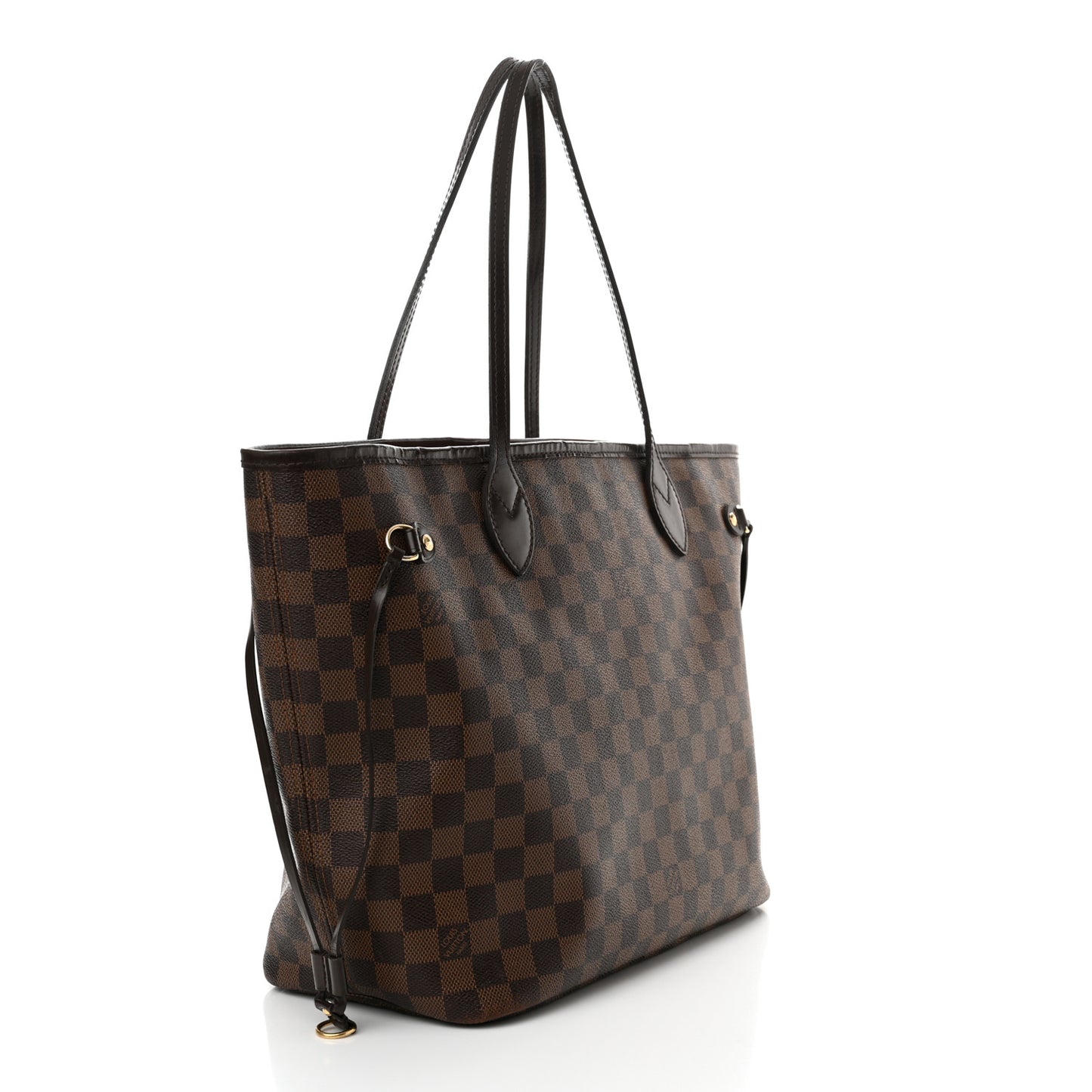 Damier Ebene Neo Neverfull MM Rose Ballerine