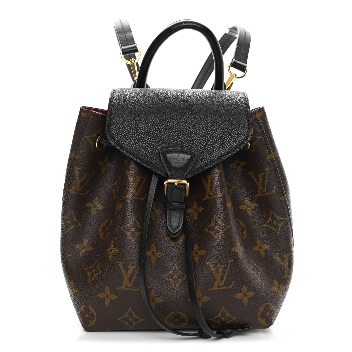 Louis Vuitton Monogram BB Montsouris NM Backpack Black 1 of 12