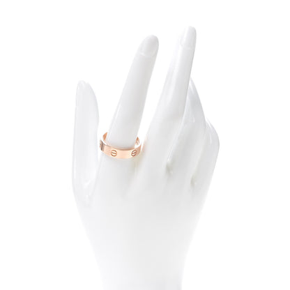 Cartier 18K Pink Gold 5.5mm LOVE Ring 65 11 2 of 4