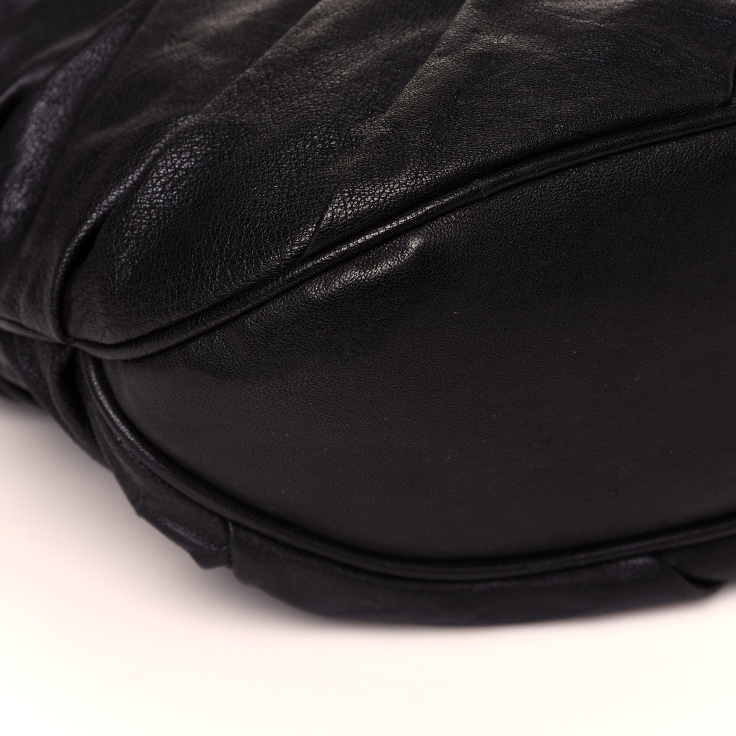 Burberry Lambskin Maggie Soft Knot Hobo Black 8 of 13