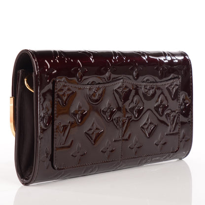 Louis Vuitton Vernis Rossmore MM Amarante 3 of 7