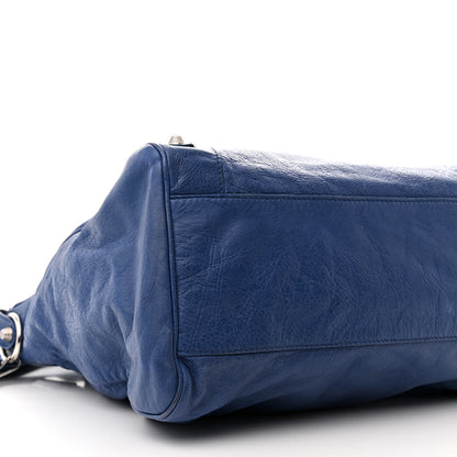 Balenciaga Agneau Giant 12 Silver Hardware Velo Bleu Glacier 10 of 16