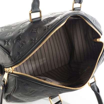 Louis Vuitton Empreinte Speedy Bandouliere 30 Black 7 of 7