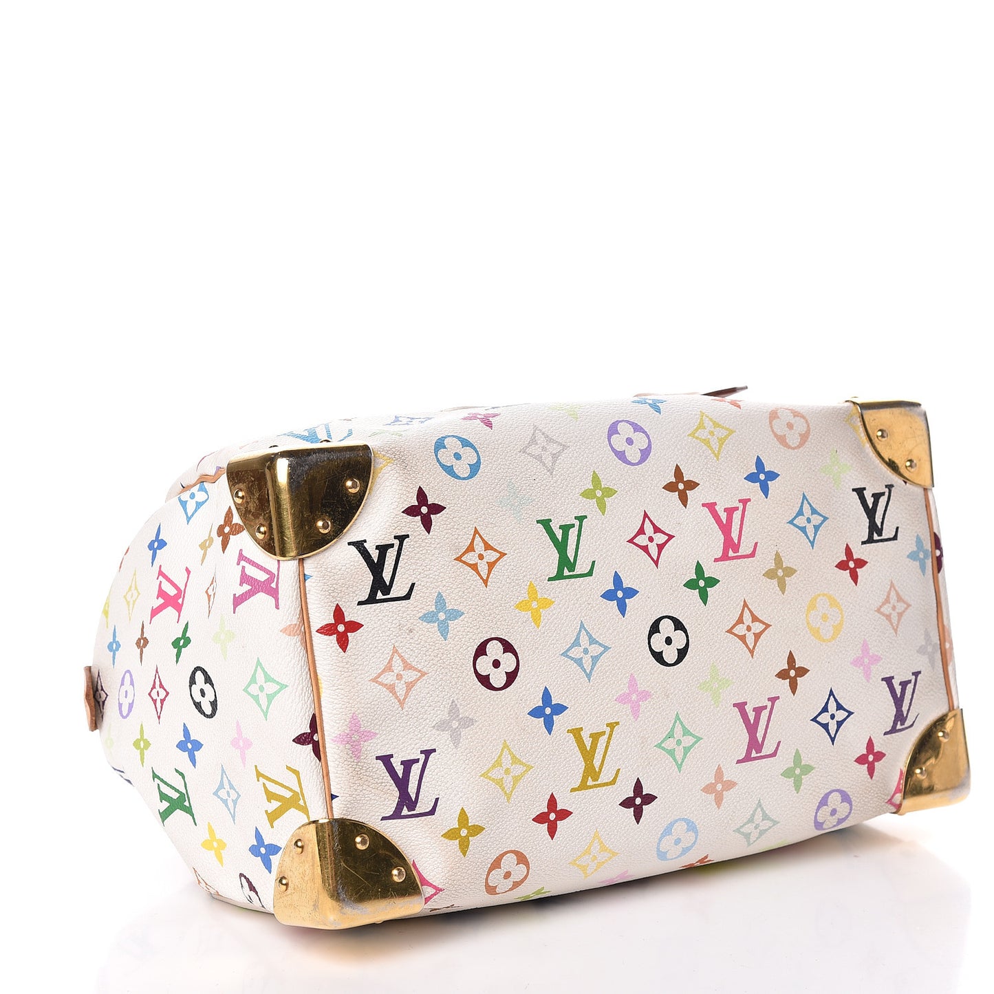Monogram Multicolor Speedy 30 White