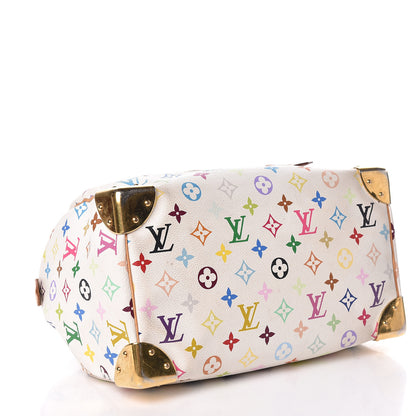 Louis Vuitton Monogram Multicolor Speedy 30 White 4 of 27