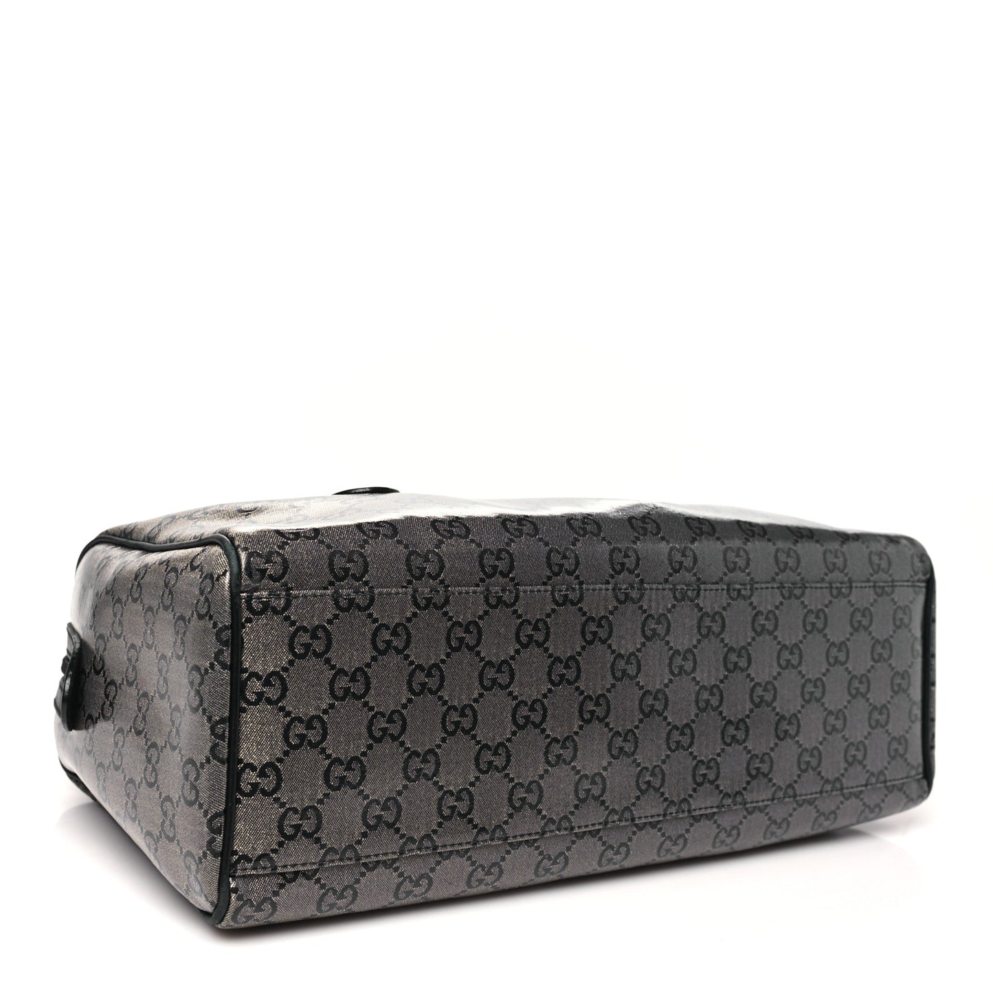 Crystal Monogram Boston Black