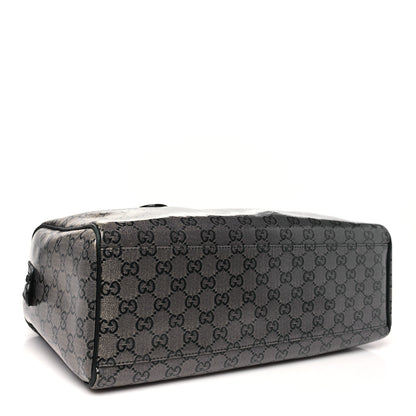 Gucci Crystal Monogram Boston Black 4 of 11