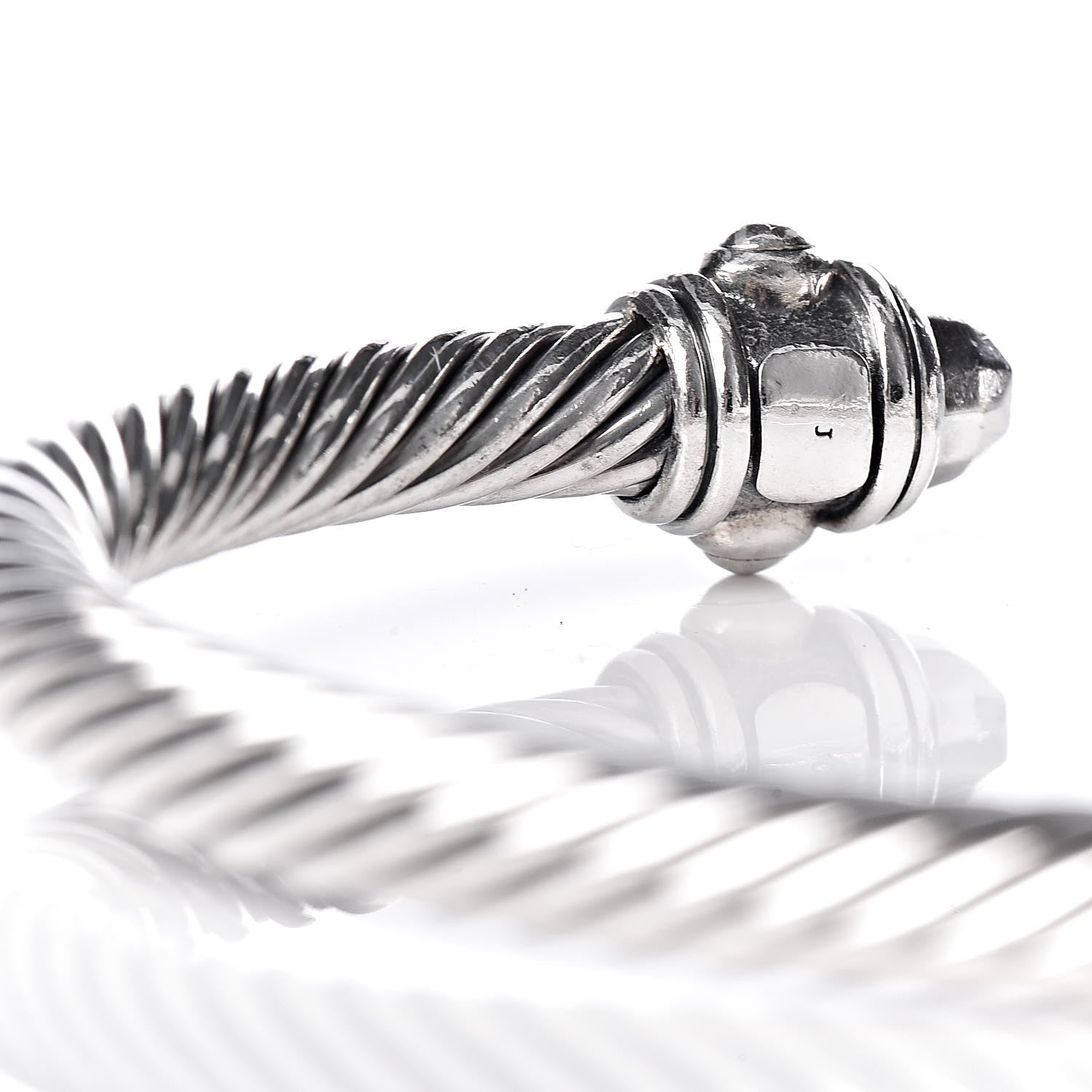 David Yurman Sterling Silver 5mm Renaissance Bracelet 4 of 5