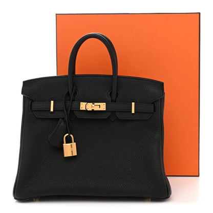 Hermes Togo Birkin 25 Black 16 of 16