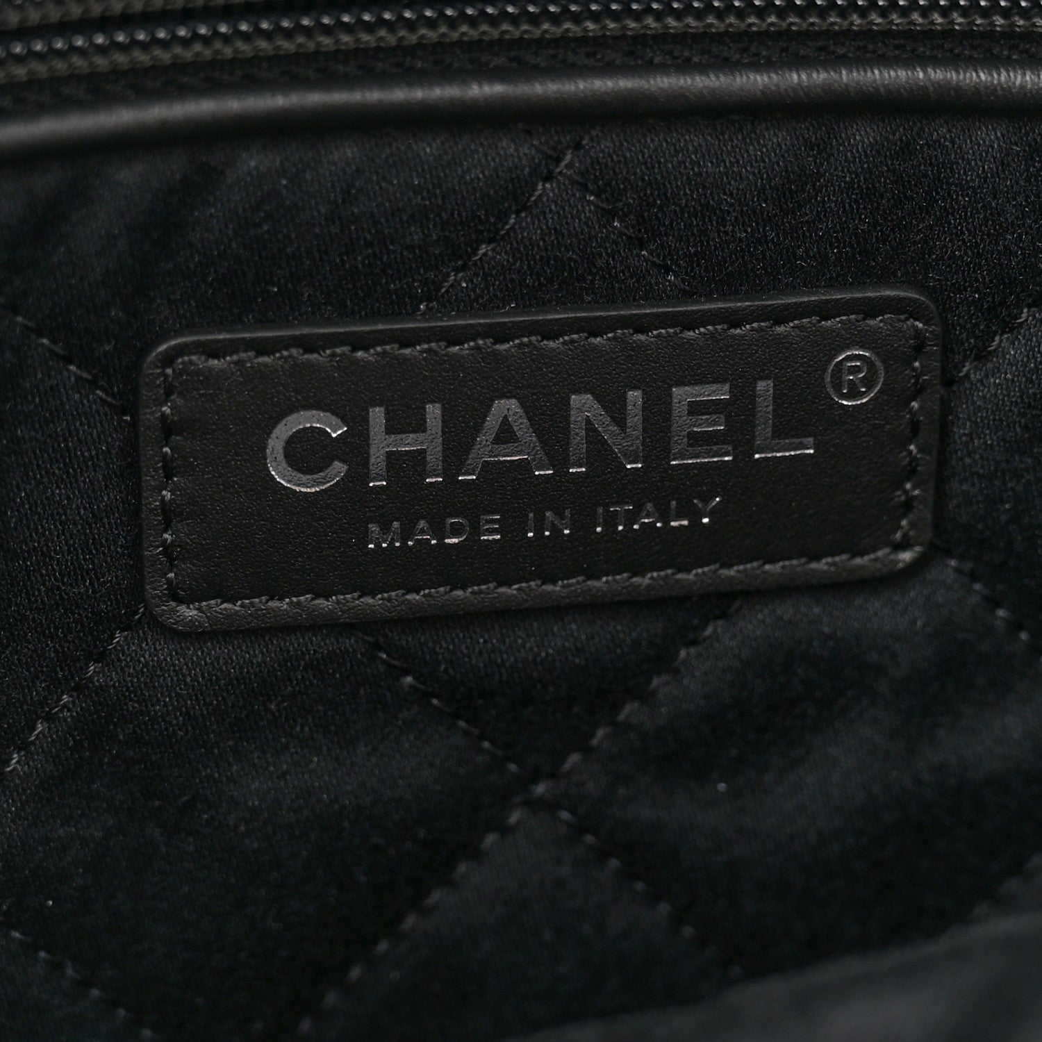 Chanel Shiny Calfskin Quilted Small Chanel 22 Black 7 of 11