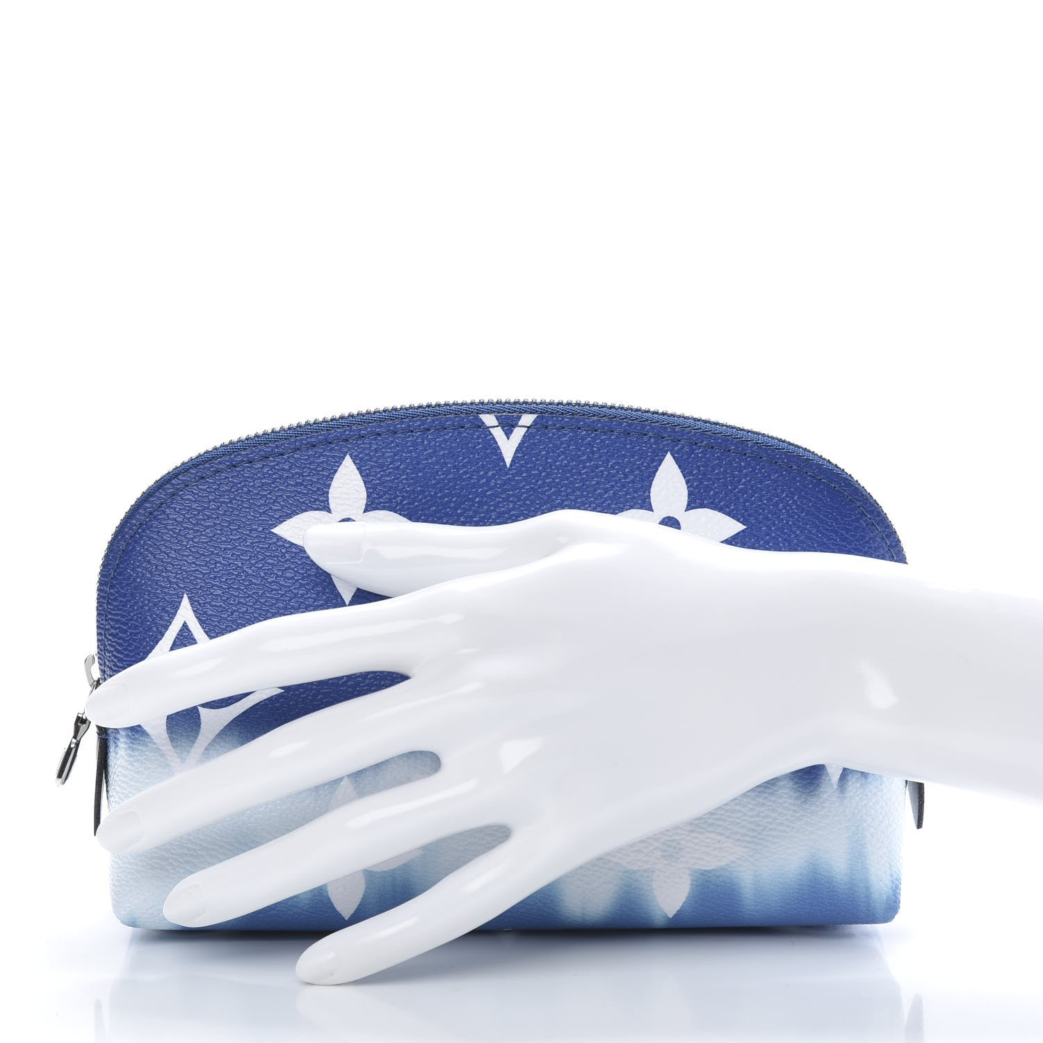 Louis Vuitton Monogram Giant Escale Cosmetic Pouch Blue 2 of 6