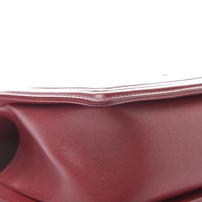 Chanel Calfskin Chevron Quilted Medium Boy Flap Red 12 of 17