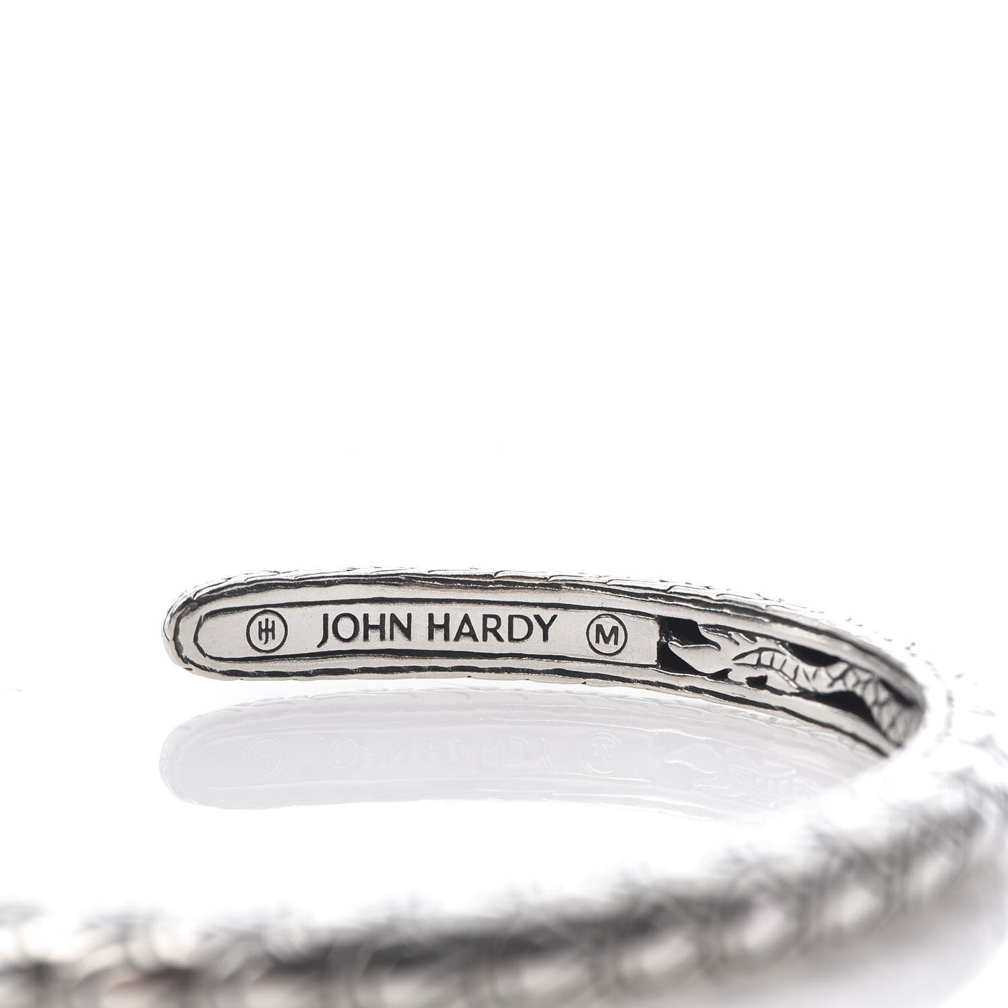 Sterling Silver 6mm Slim Naga Cuff Bracelet