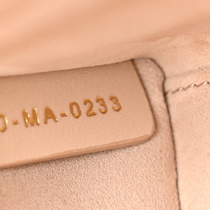 Christian Dior Lambskin Cannage Micro Lady D-Joy Sand Rose 7 of 11