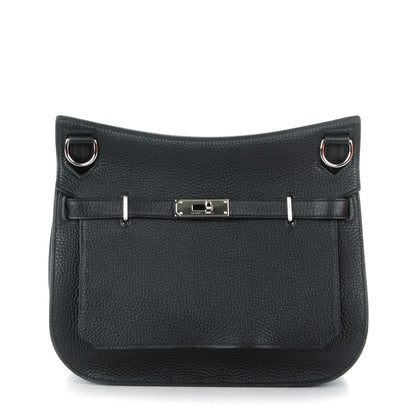 Hermes Taurillon Clemence Jypsiere 28 Black 1 of 9