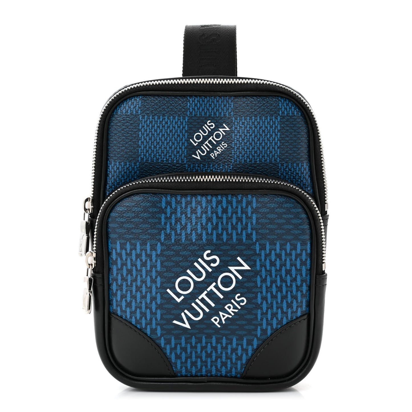 Damier Graphite 3D Amazone Sling Bag Navy Black