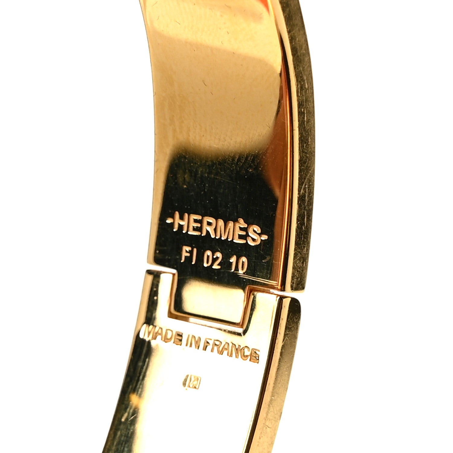 Hermes Enamel Narrow Clic Clac H Bracelet PM Black 4 of 5