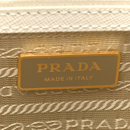 Prada Saffiano Lux Small Galleria Double Zip Tote White 8 of 13