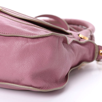 Chloe Calfskin Medium Marcie Satchel Velvet Mauve 12 of 19