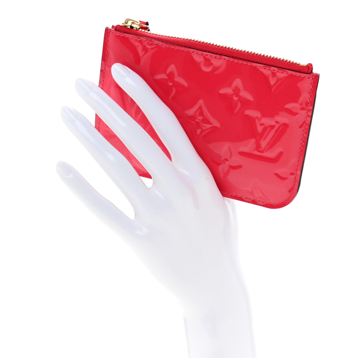 Louis Vuitton Vernis Key Pouch NM Cherry 2 of 8