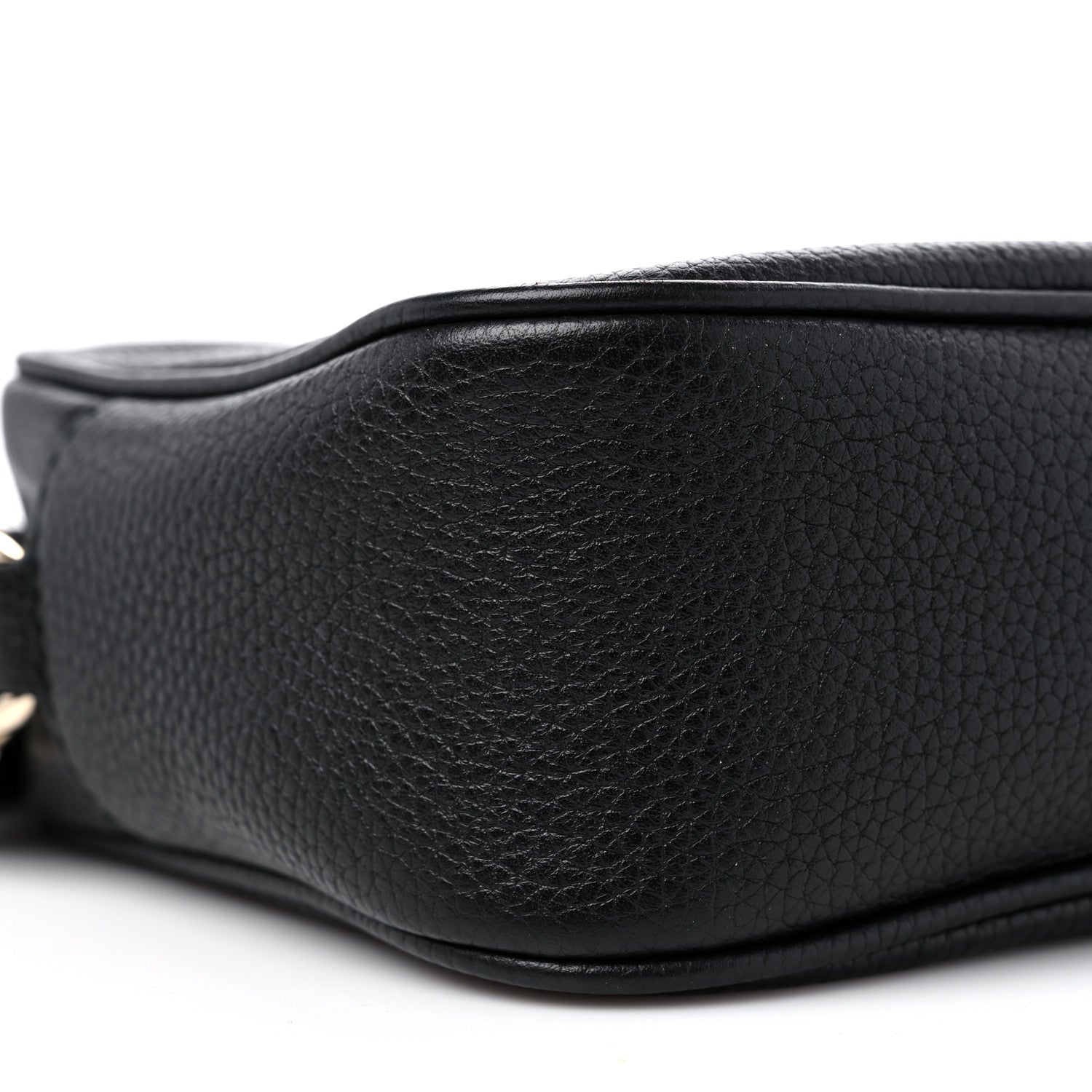 Gucci Pebbled Calfskin Small Soho Disco Bag Black 8 of 11