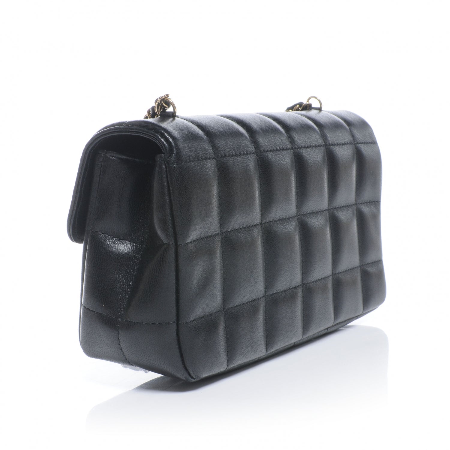 Chanel Lambskin Square Quilted Mini Flap Black 3 of 7