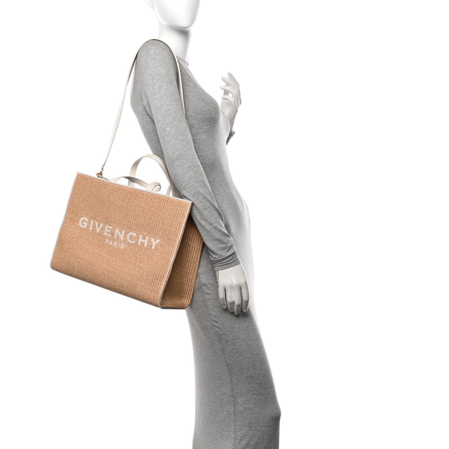 Raffia Medium G-Tote Natural