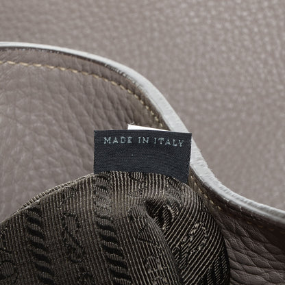 Prada Vitello Daino Hobo Argilla 8 of 10