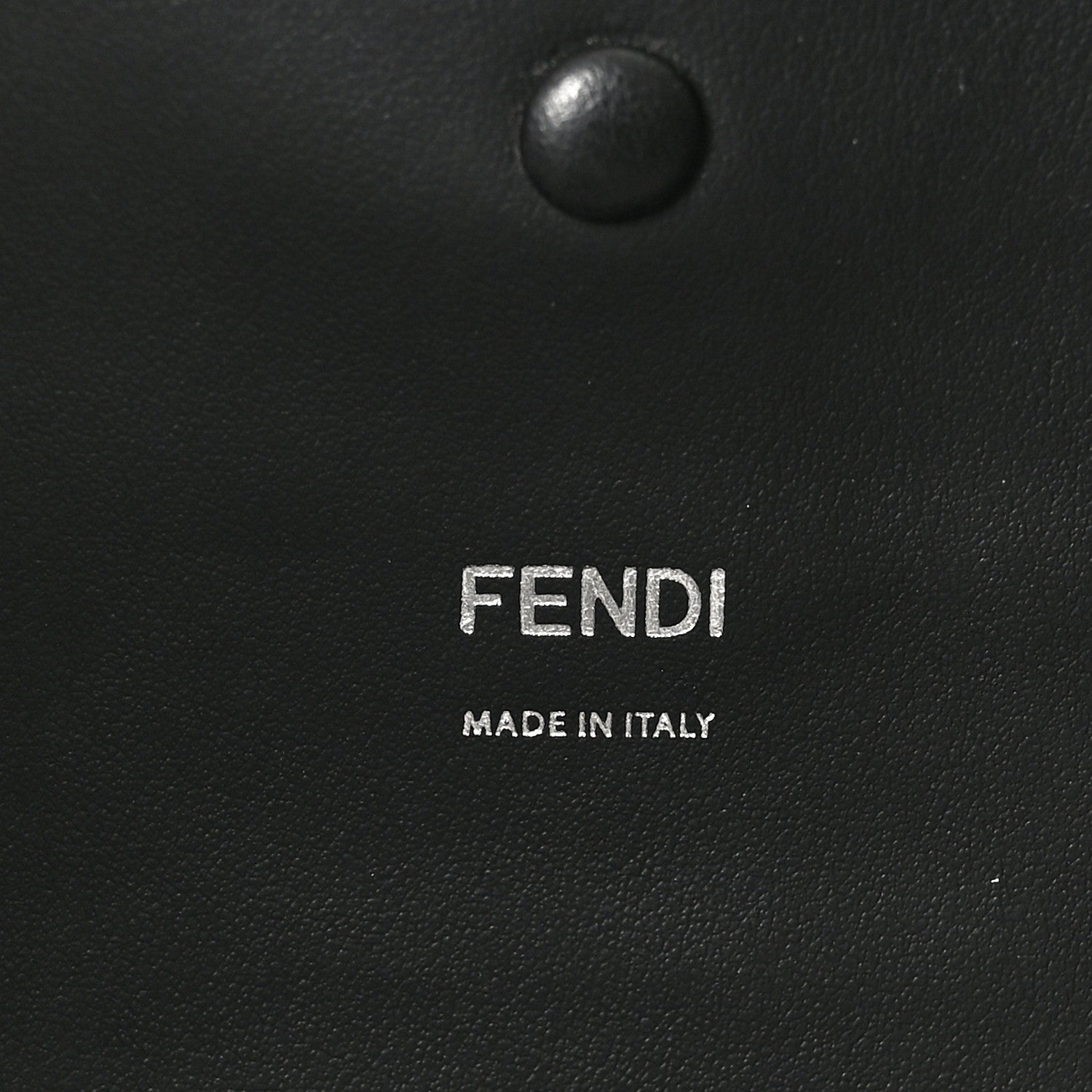 Fendi TPU FF Vitello Grace Baguette Black 6 of 9