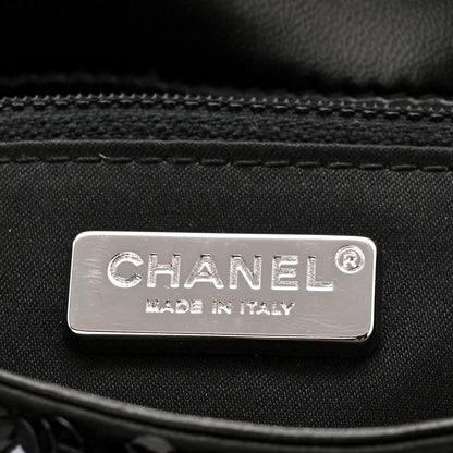 Chanel Sequins Chevron Mini Rectangular Flap Black 6 of 11