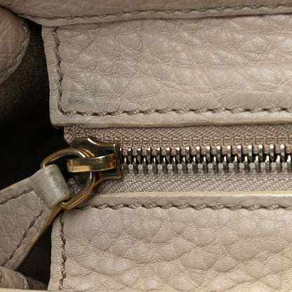Celine Pebbled Calfskin Nano Luggage Dune 17 of 24