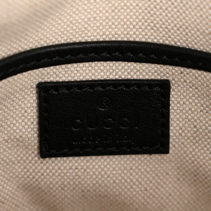 Gucci Arabella Calfskin Horsebit 1955 Shoulder Bag Black 6 of 10