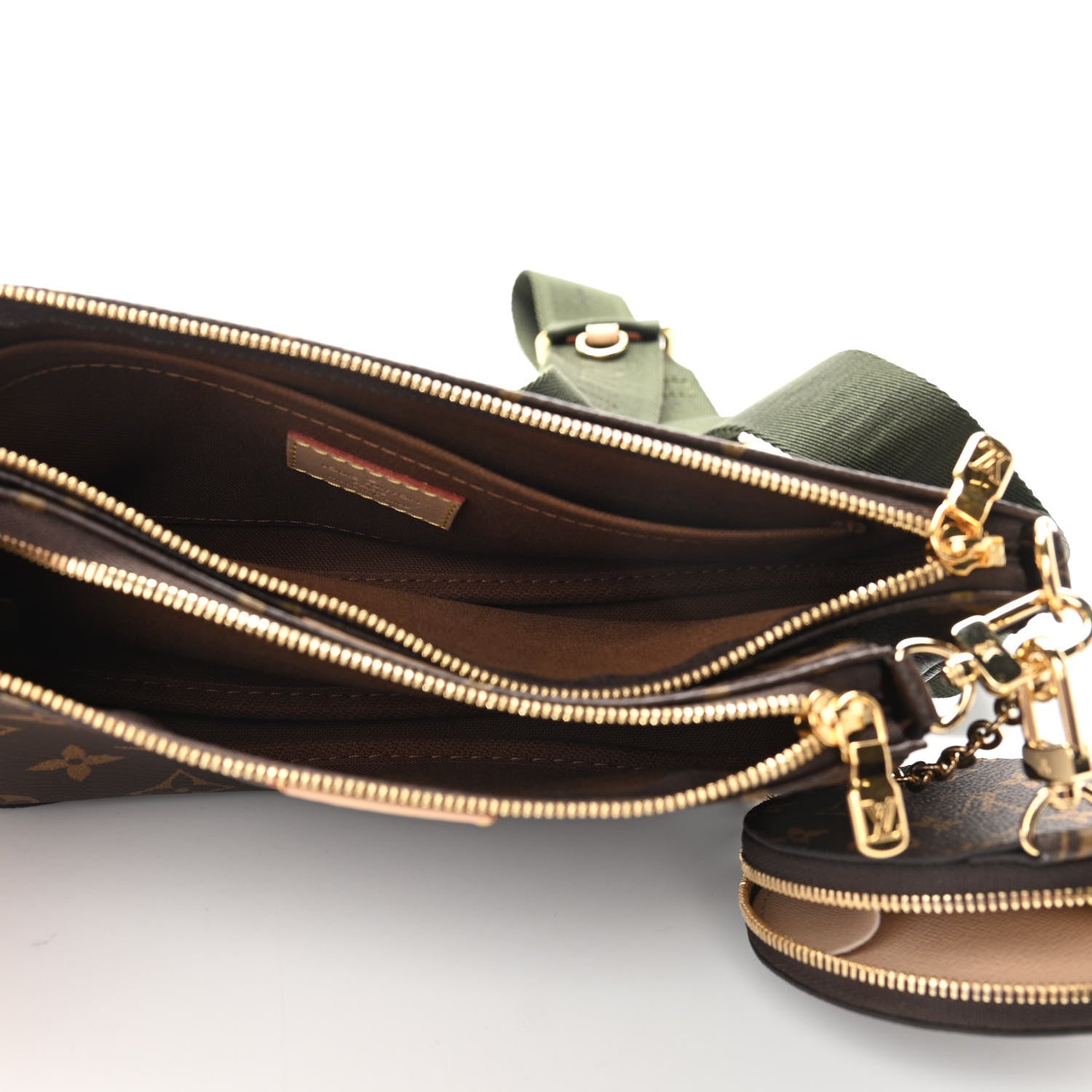 Louis Vuitton Monogram Multi Pochette Accessories Kaki 5 of 9